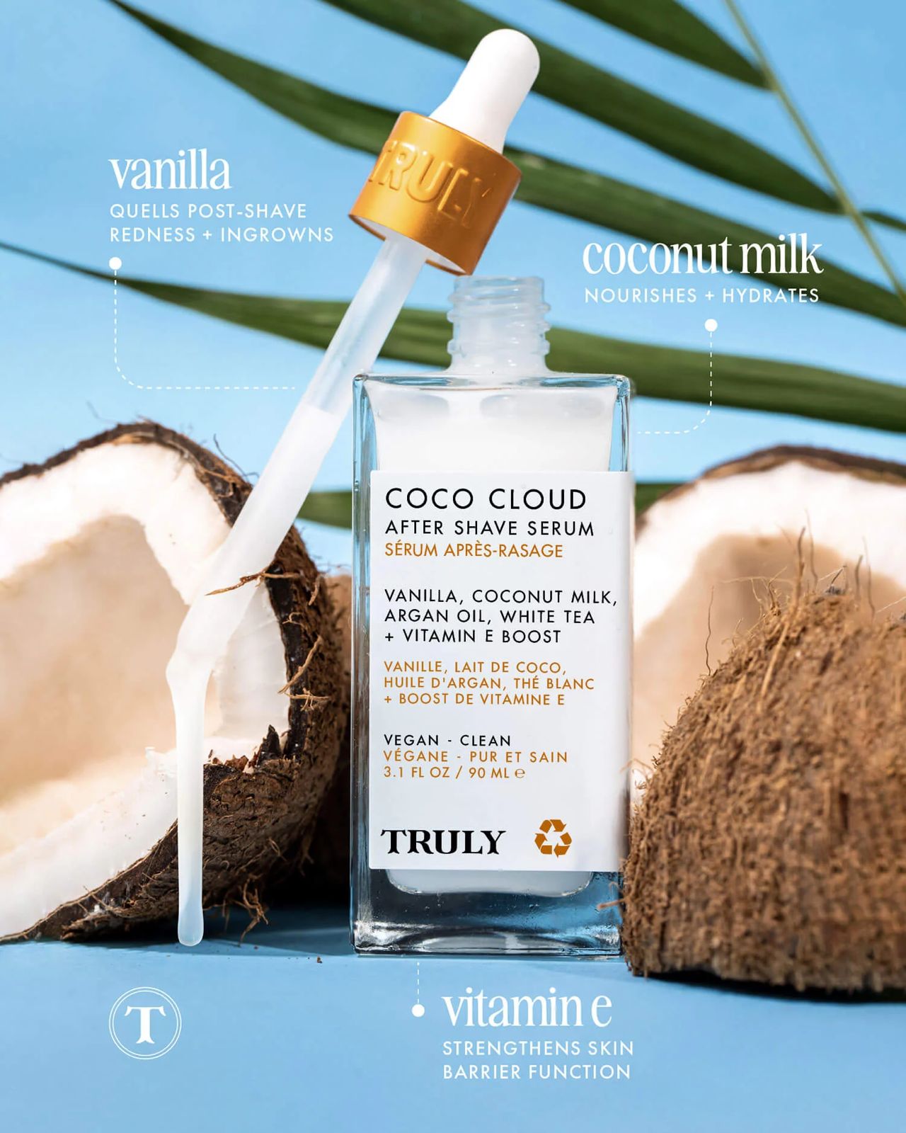 TRULY AFTER SHAVE-SERUN COCO CLOUD