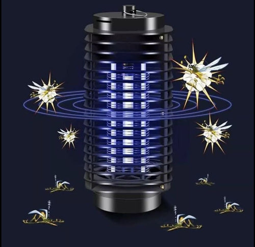 LAMPARA ELECTRICA DE INSECTOS CON LUZ LED [SILENCIOSO Y360`]