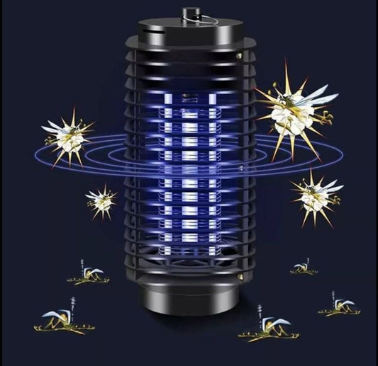 LAMPARA ELECTRICA DE INSECTOS CON LUZ LED [SILENCIOSO Y360`]