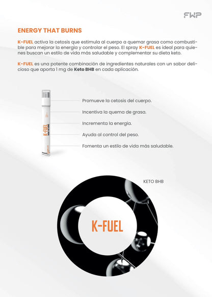 K-Fuel Spray Energético – Activa tu energía y apoya tu metabolismo